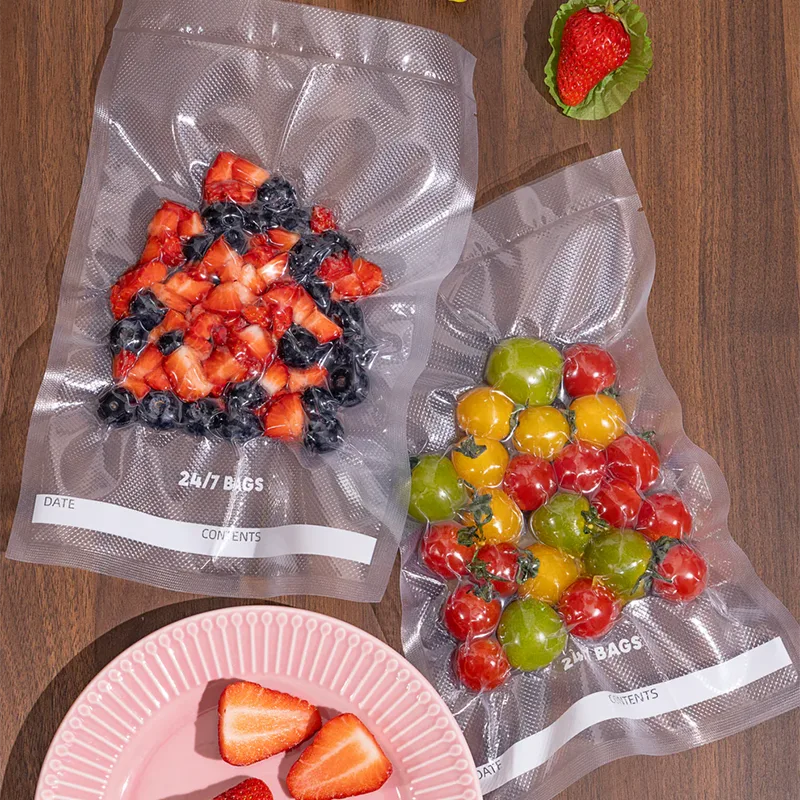 Saco de vácuo de baixa temperatura para frutas